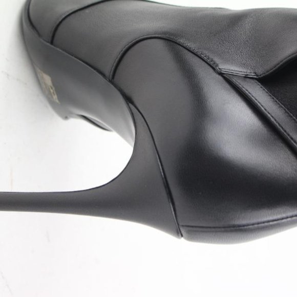 Off-White™ Size 40 Black Leather Ziptie Bootie - Picture 10 of 12